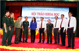 Hội thảo khoa học: Khởi nghĩa Bắc Sơn với sự nghiệp cách mạng Việt Nam - giá trị lịch sử, bảo tồn và phát huy